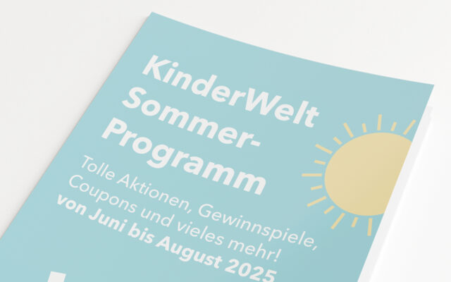 KinderWelt Sommer-Programm