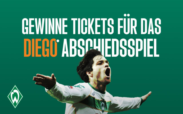 Gewinne Tickets für das Diego Abschiedsspiel