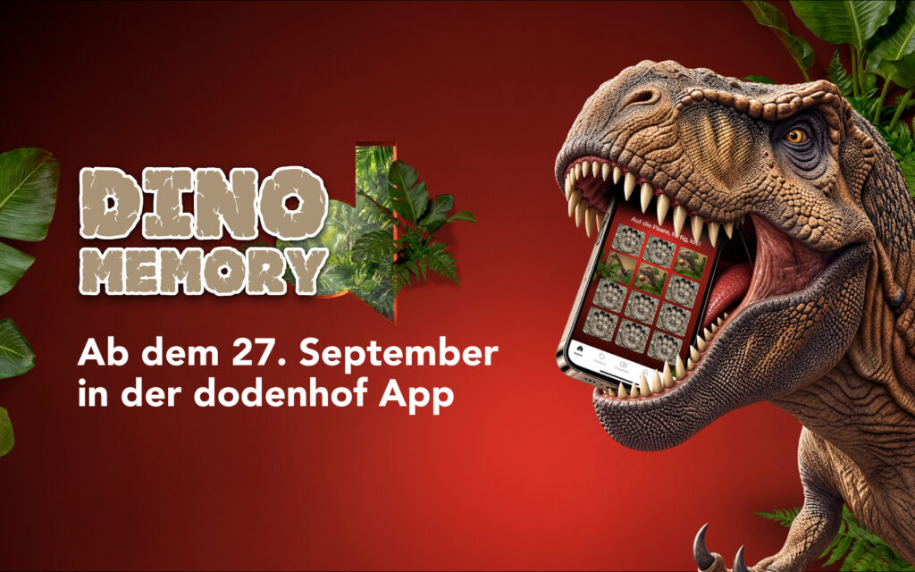 Dino Memory in der dodenhof App