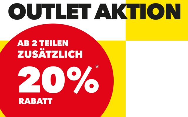 Outlet Rabatt Aktion