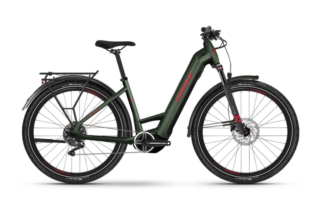 Olivfarbendes Rad von Habibike