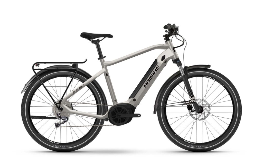 Graues Habibike Fahrrad