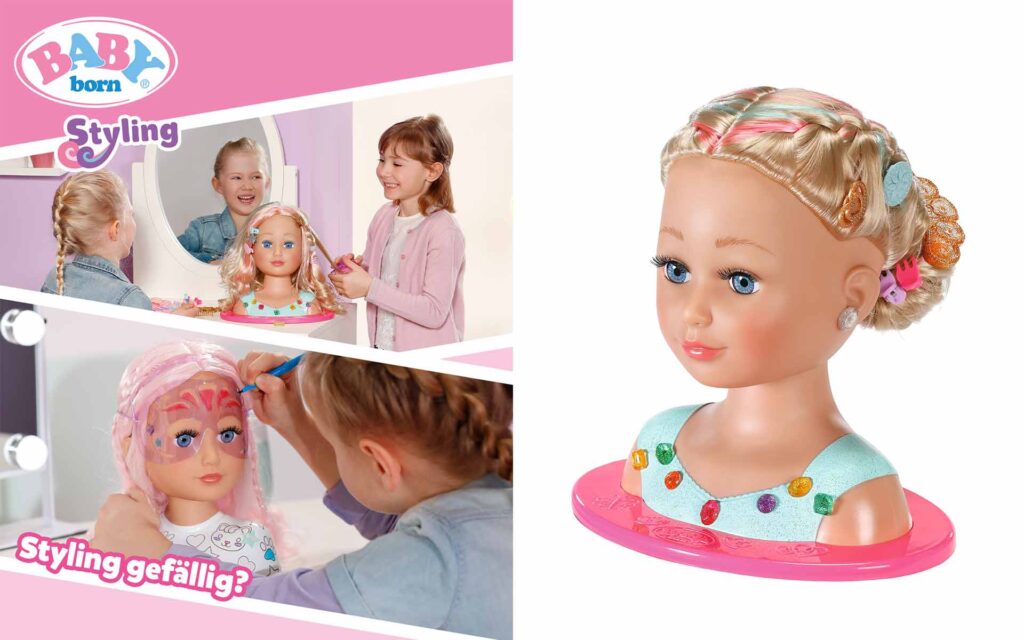 Baby Born Styling Kopf