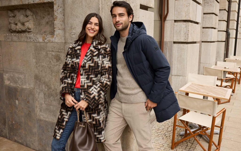 Frau und Mann in Brax Mode