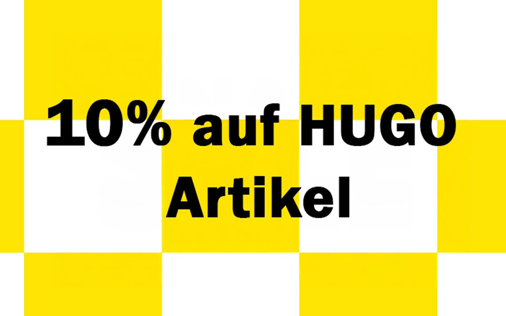 10 Prozent auf Hugo für Kinder