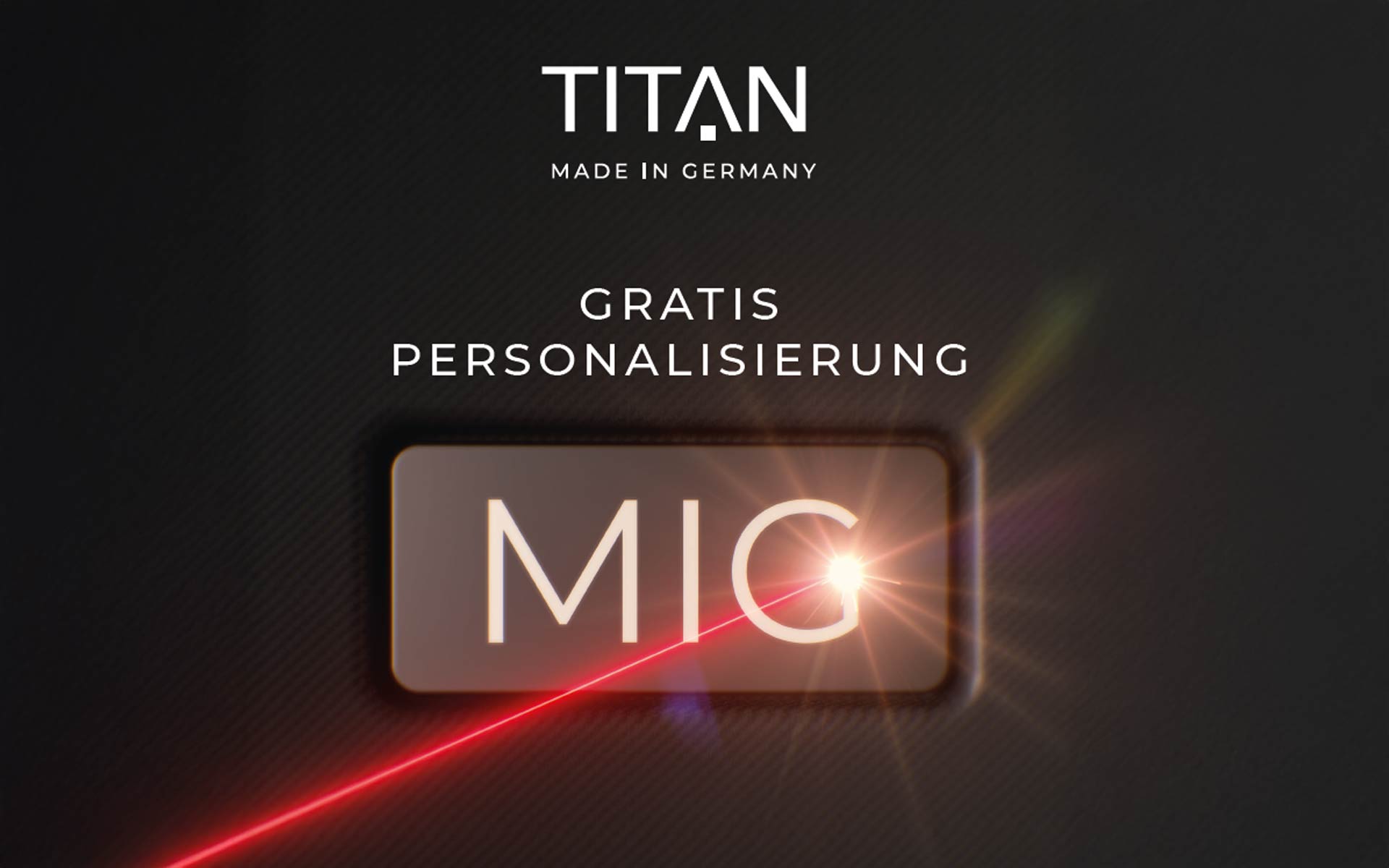 Personalisierte Metallplatte