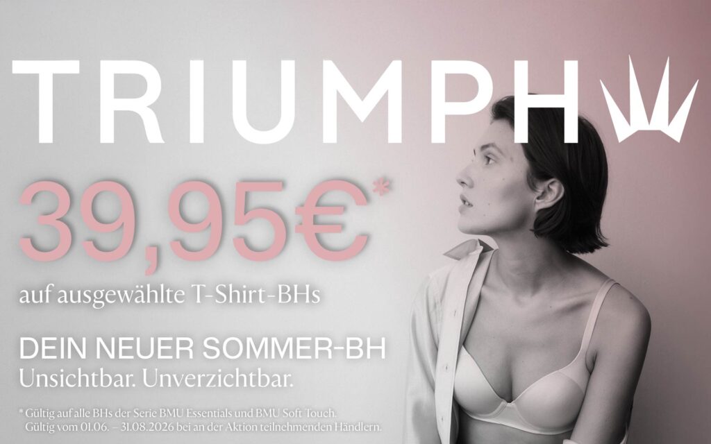 Frau in hellem BH