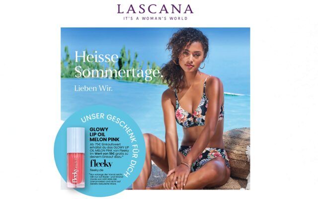 fleeky GLOWY LIP OIL mit Lascana