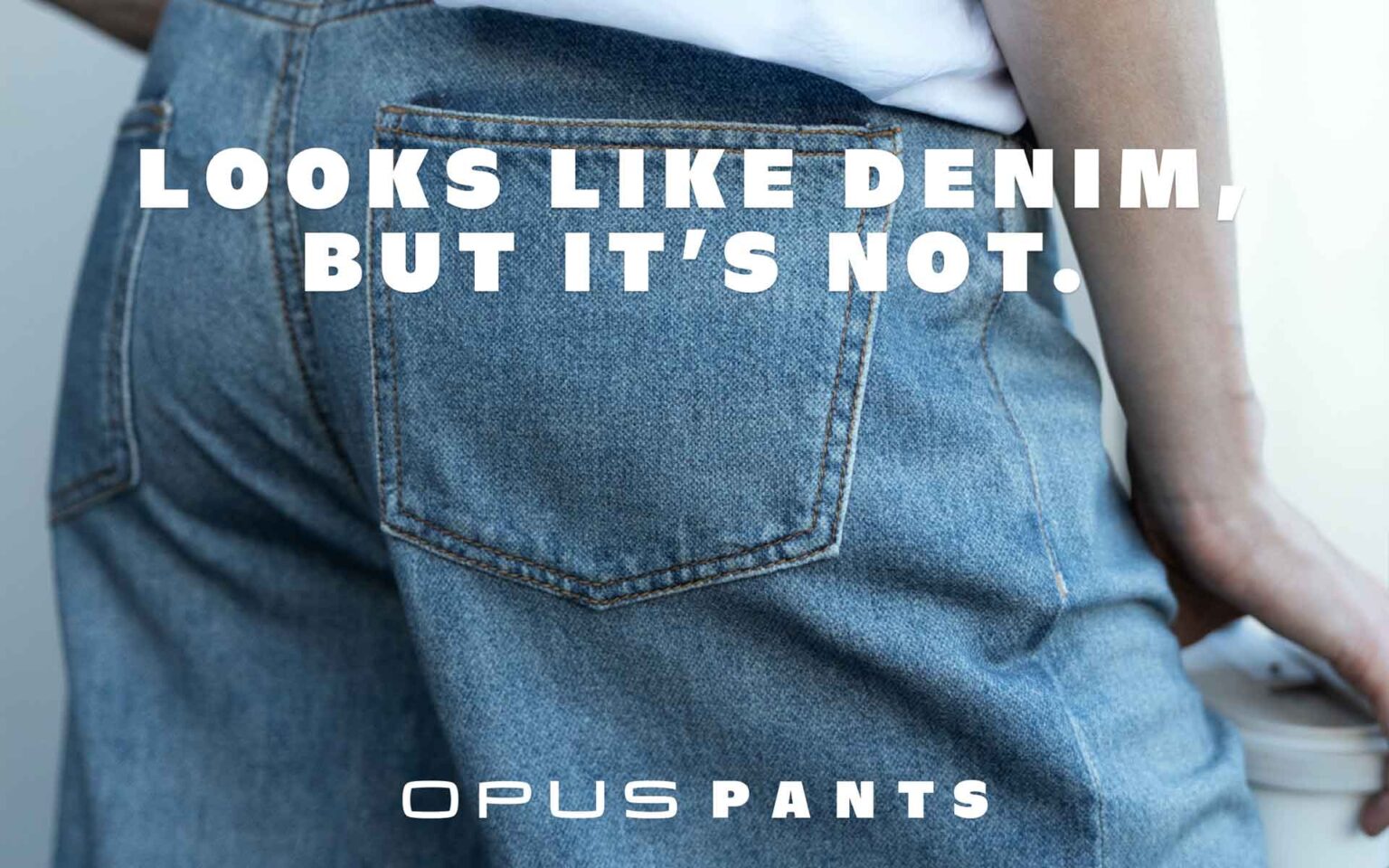 Jeanshose mit Potaschen