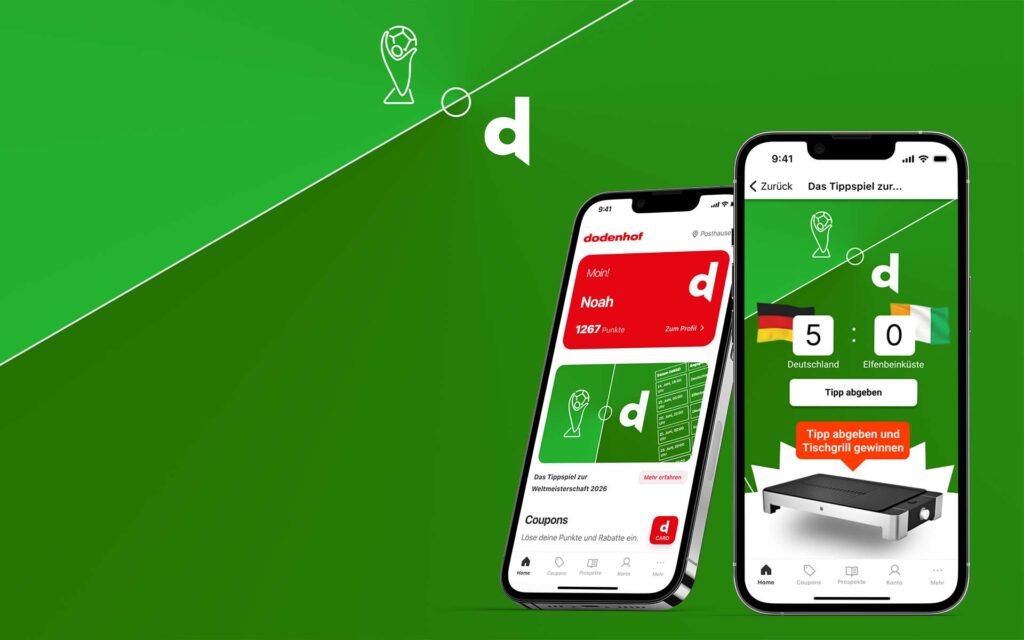 Handy mit dodenhof App Gewinnspiel
