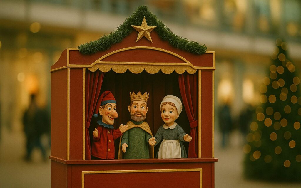Puppentheater auf dem Winterbummel