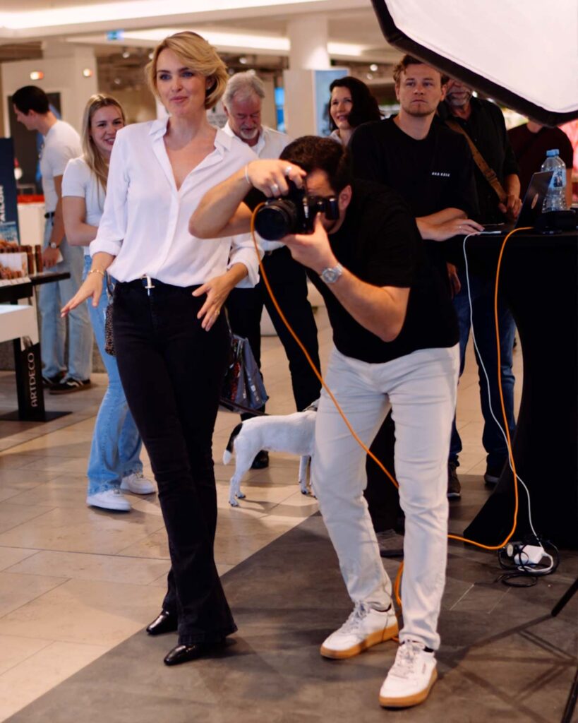 Tina Jahnke und Fotograf