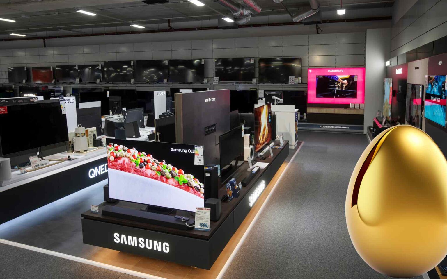 Goldenes Ei in der TechnikWelr