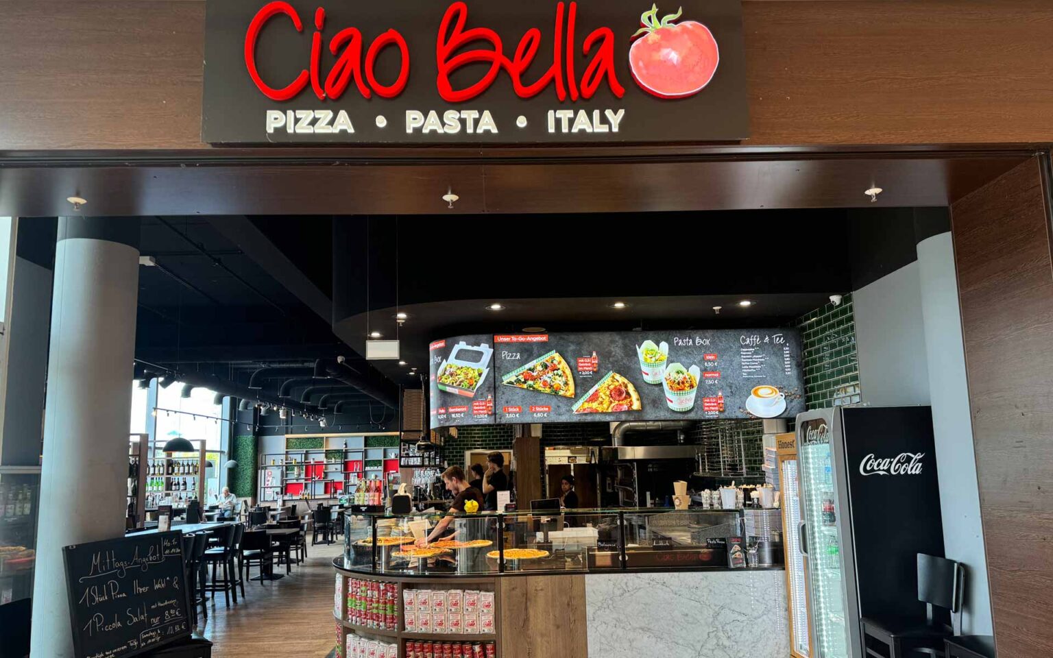 Ciao Bella Restaurant Eingang