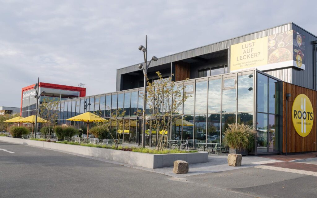 Roots Foodhall Außenansicht