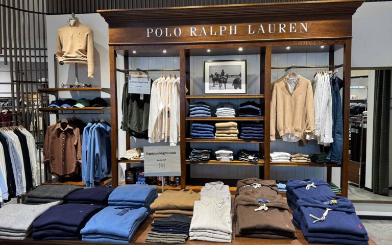 Ralph Lauren Shop mit Herbstkollektion