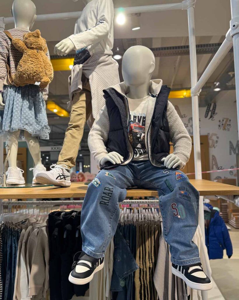 Kinderfigur in der Kindermode