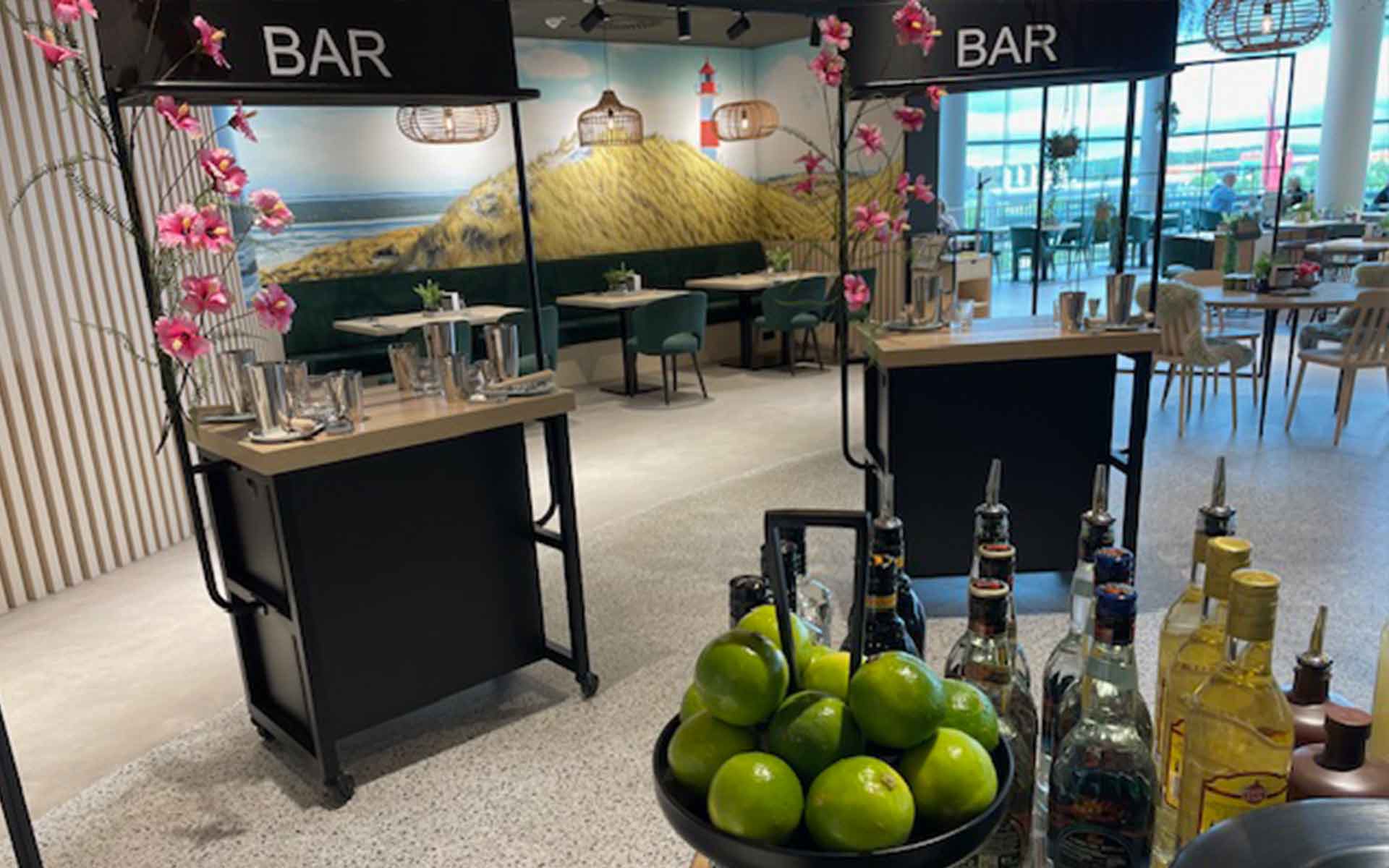 Cocktail Kurs Aufbau im nordlicht Restaurant