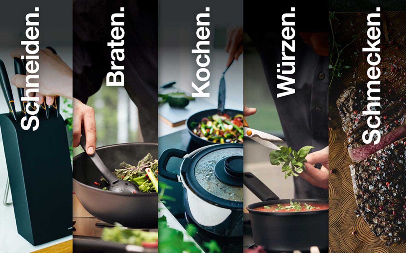 Alles rund um Kochen: Schneiden, Braten, Würzen etc.