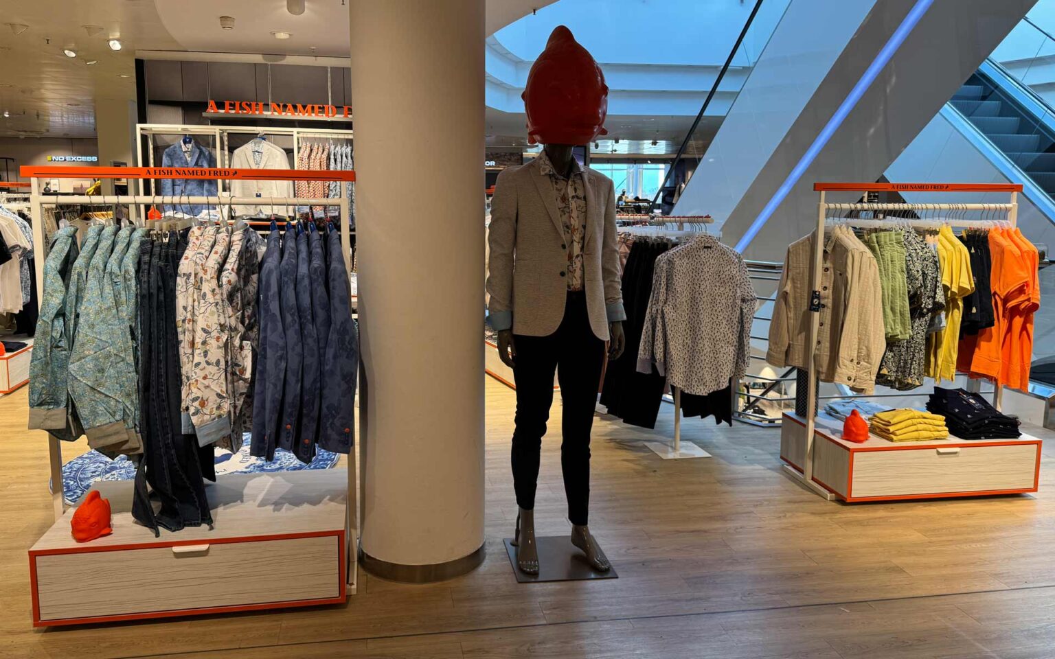 A Fish named Fred Pop-Up-Fläche