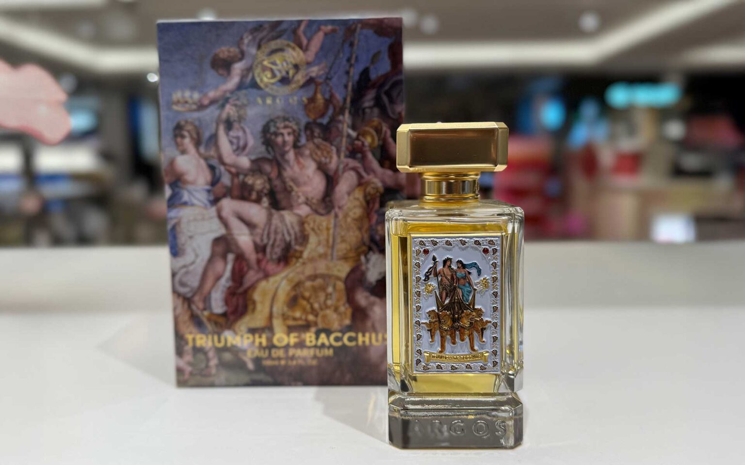 Argos Fragrances „Triumph of Bacchus“ Eau de Parfum Flakon