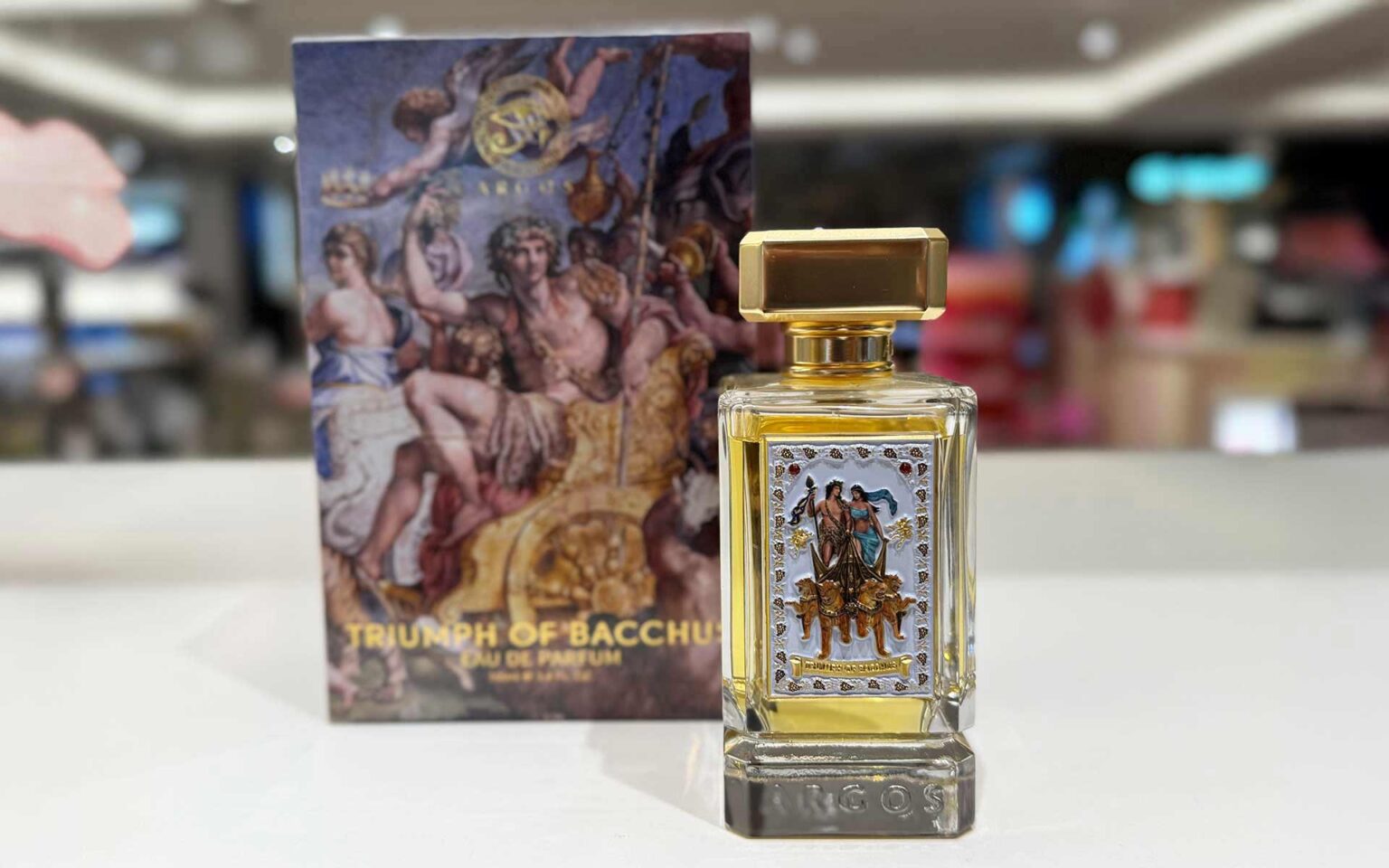 Argos Fragrances "Triumph of Bacchus“ Eau de Parfum Flakon
