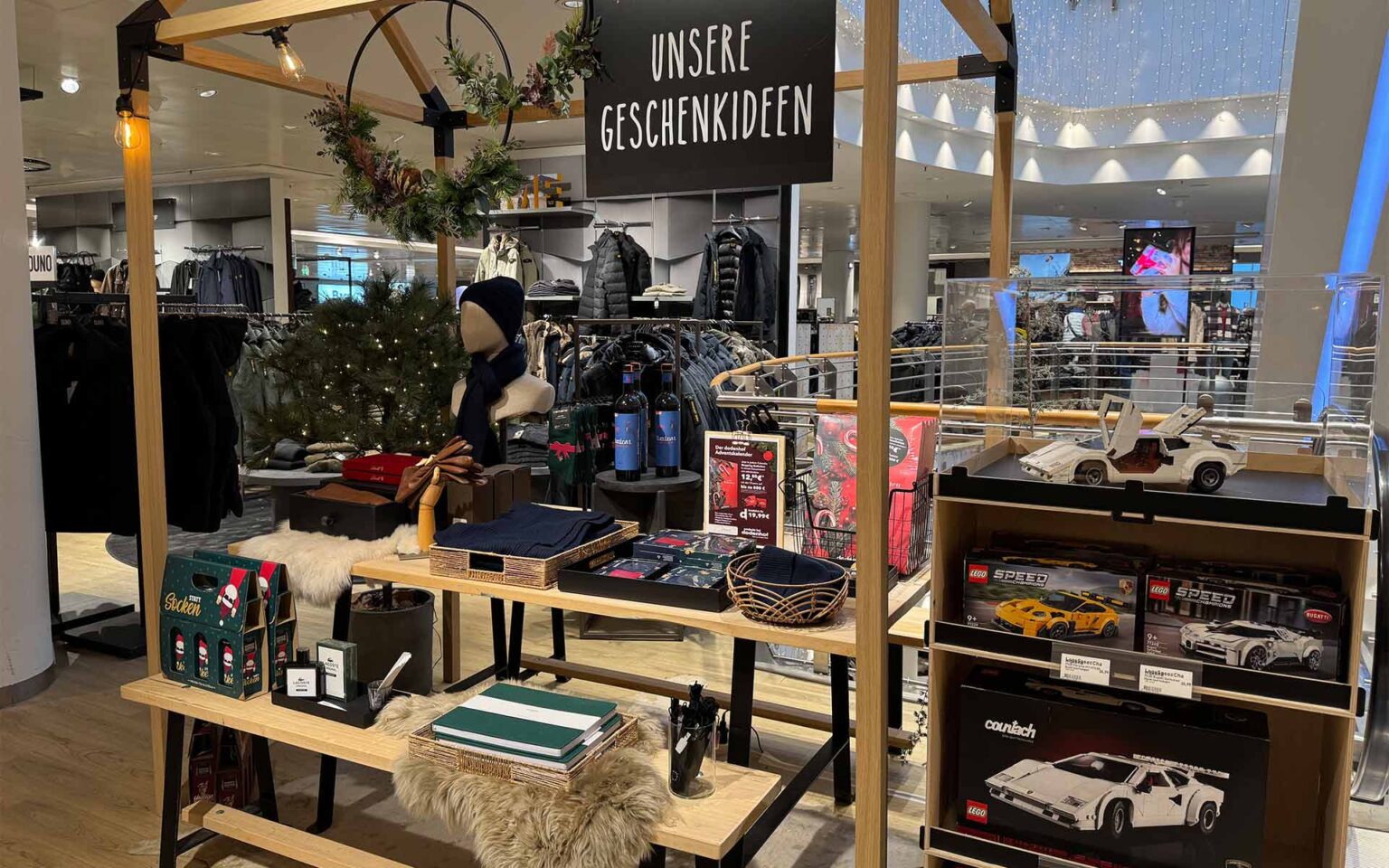 Geschenketisch für Herren