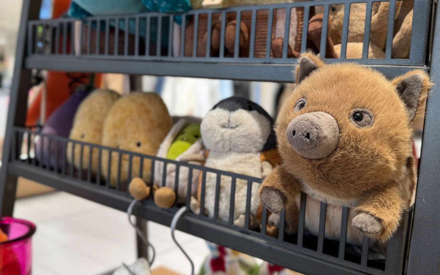 Frischling, Lemming und Pistazie als Jellycat