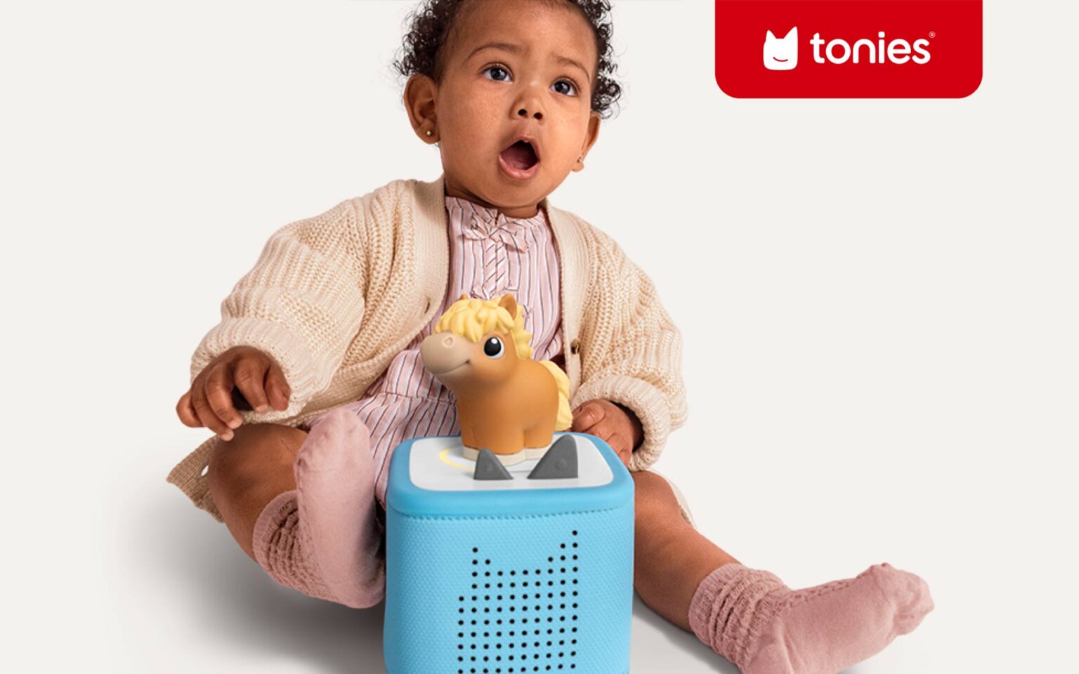 Baby mit tonies Box