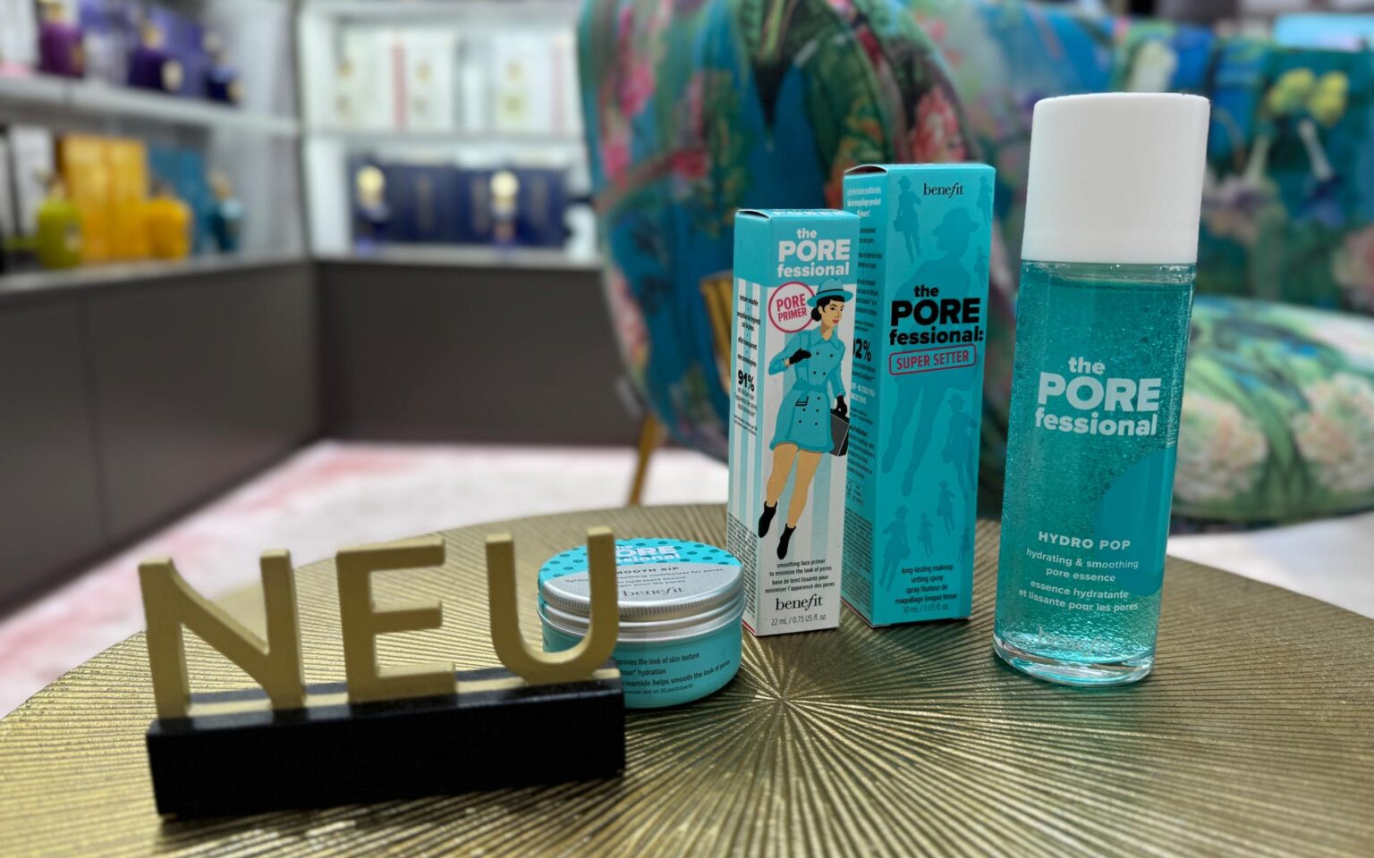 "The PORE fessional" Produkte von benefit