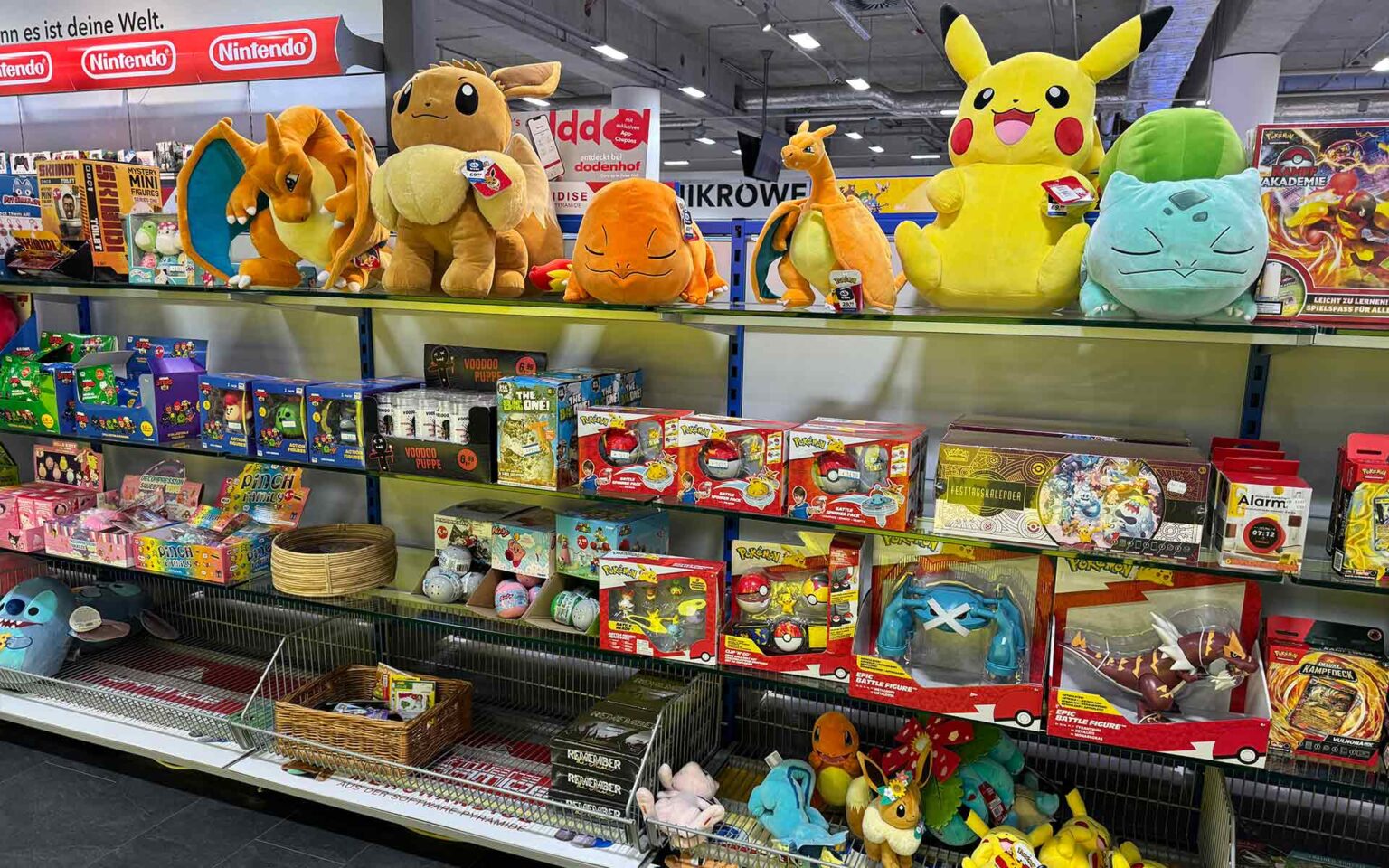 Viele Pokemon Artikel in der TechnikWelt