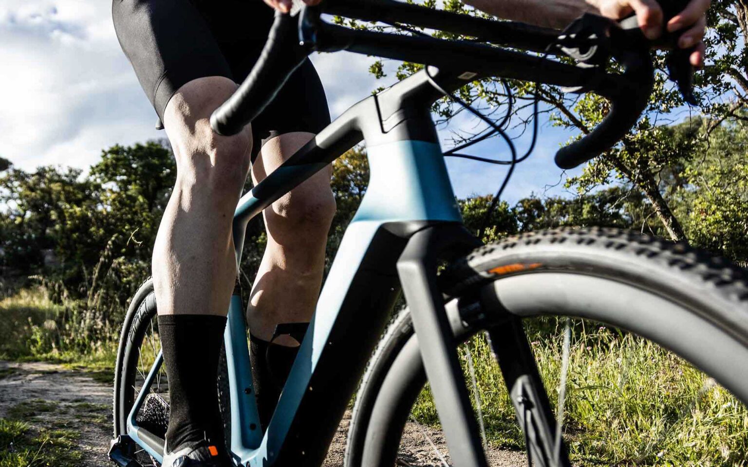 E-Bike mit Person
