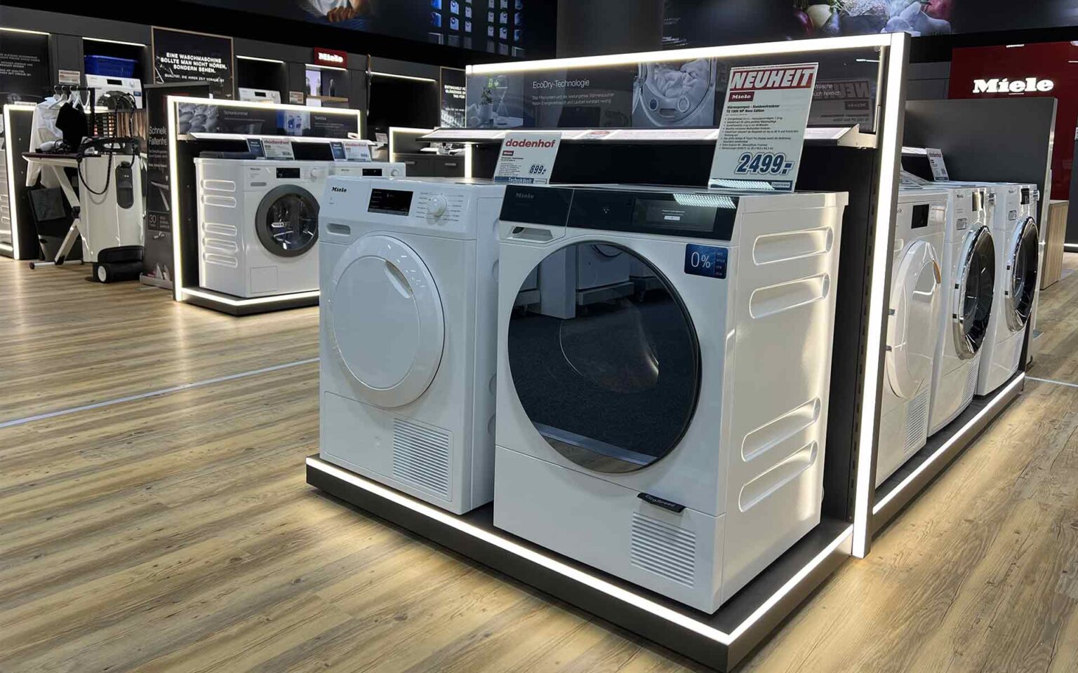 Die neue Miele Nova Waschmaschine und Trockner