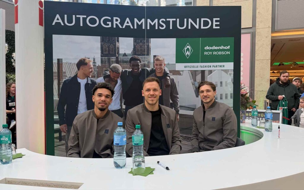 Justin Njinmah, Senne Lynen und Niklas Stark