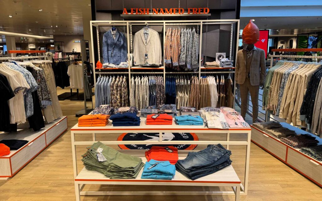 A Fish named Fred Pop-Up-Fläche