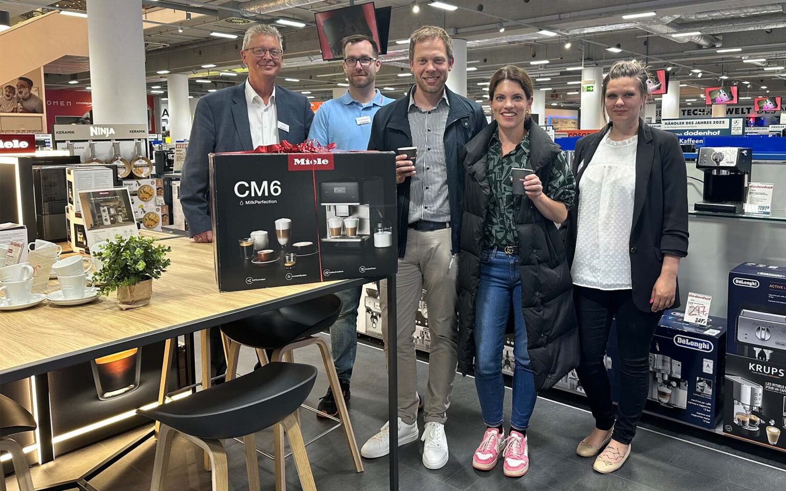 dodenhof Team und Gewinner in der TechnikWelt