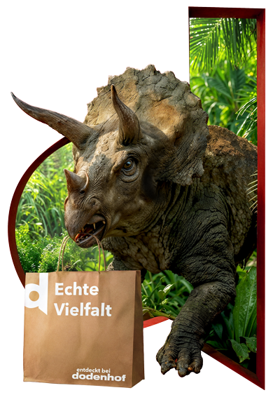 Triceratops mit dodenhof Tüte