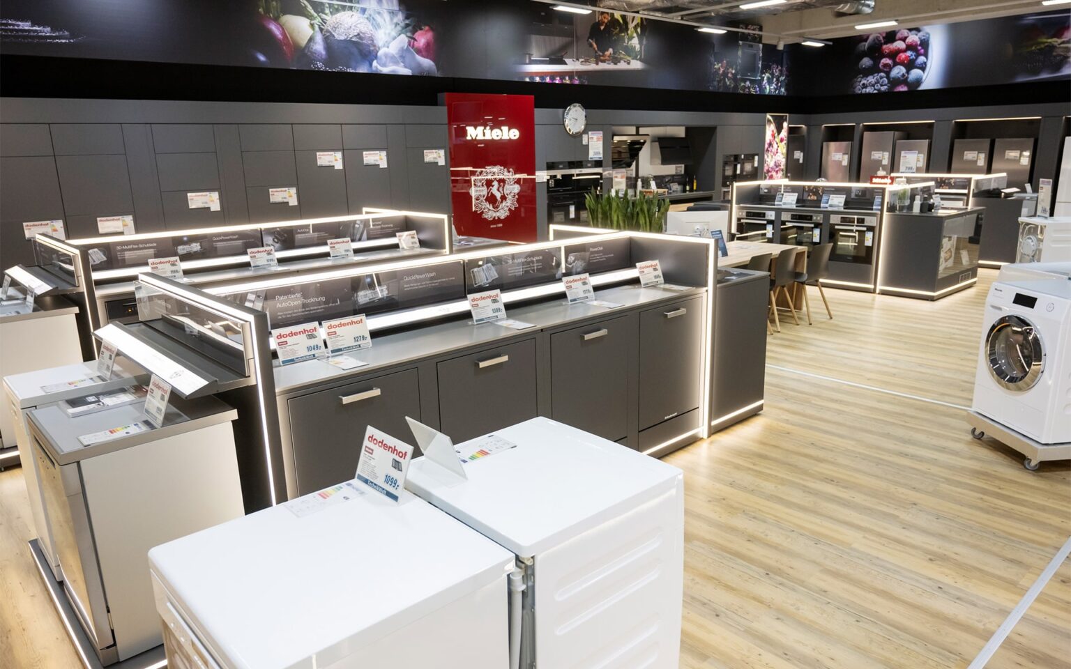 Miele Waschmaschinen in der TechnikWelt