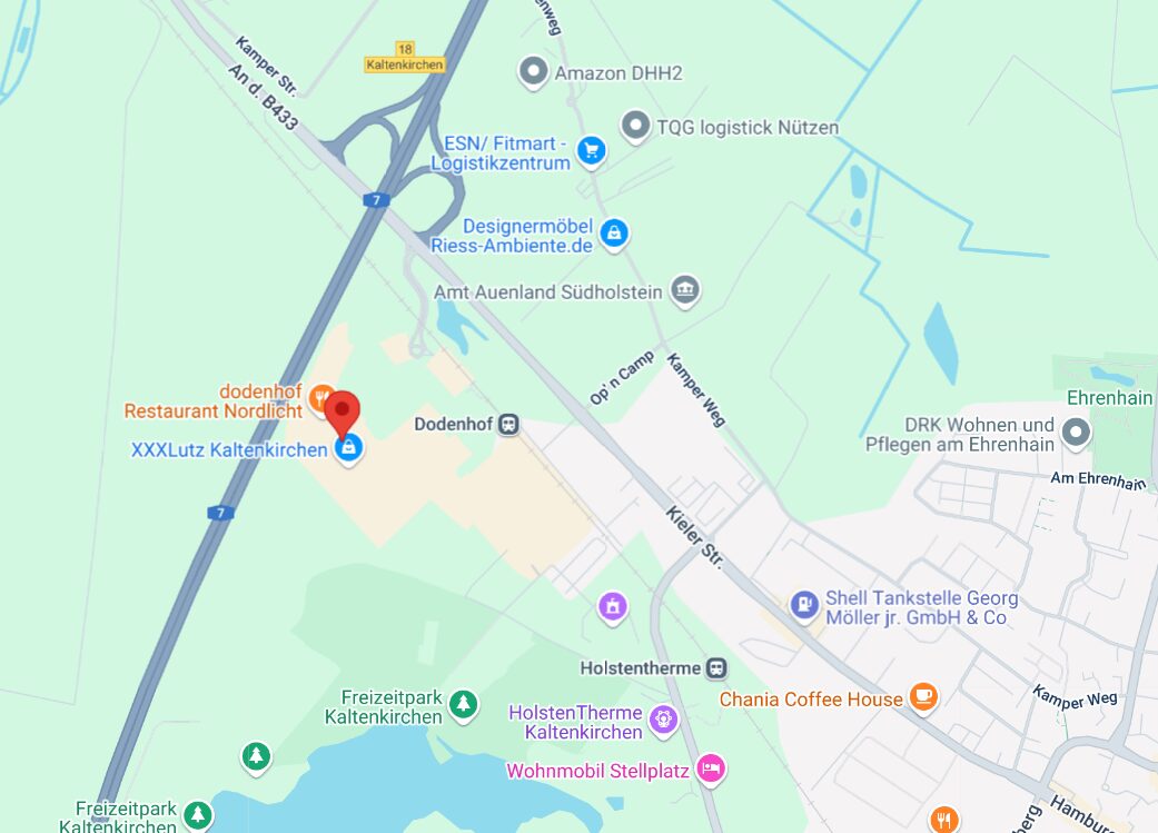 Anfahrt Kaltenkirchen