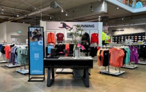 Damen Running Abteilung in der Sportwelt