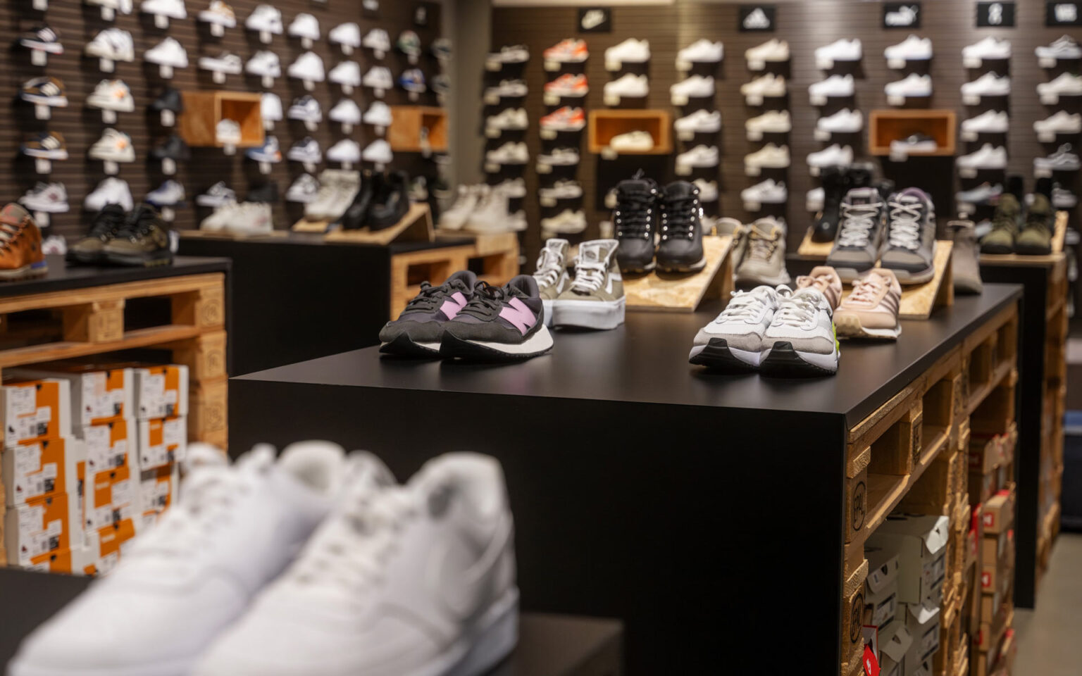Sneaker in der SportWelt