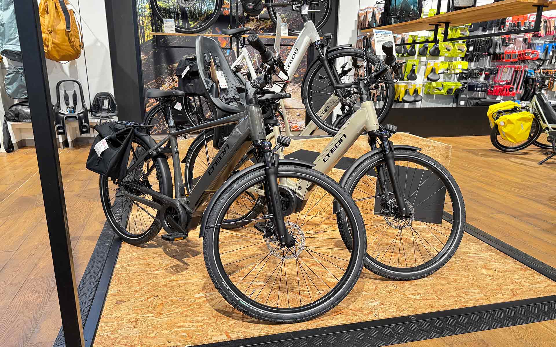 E-Bikes in der SportWelt