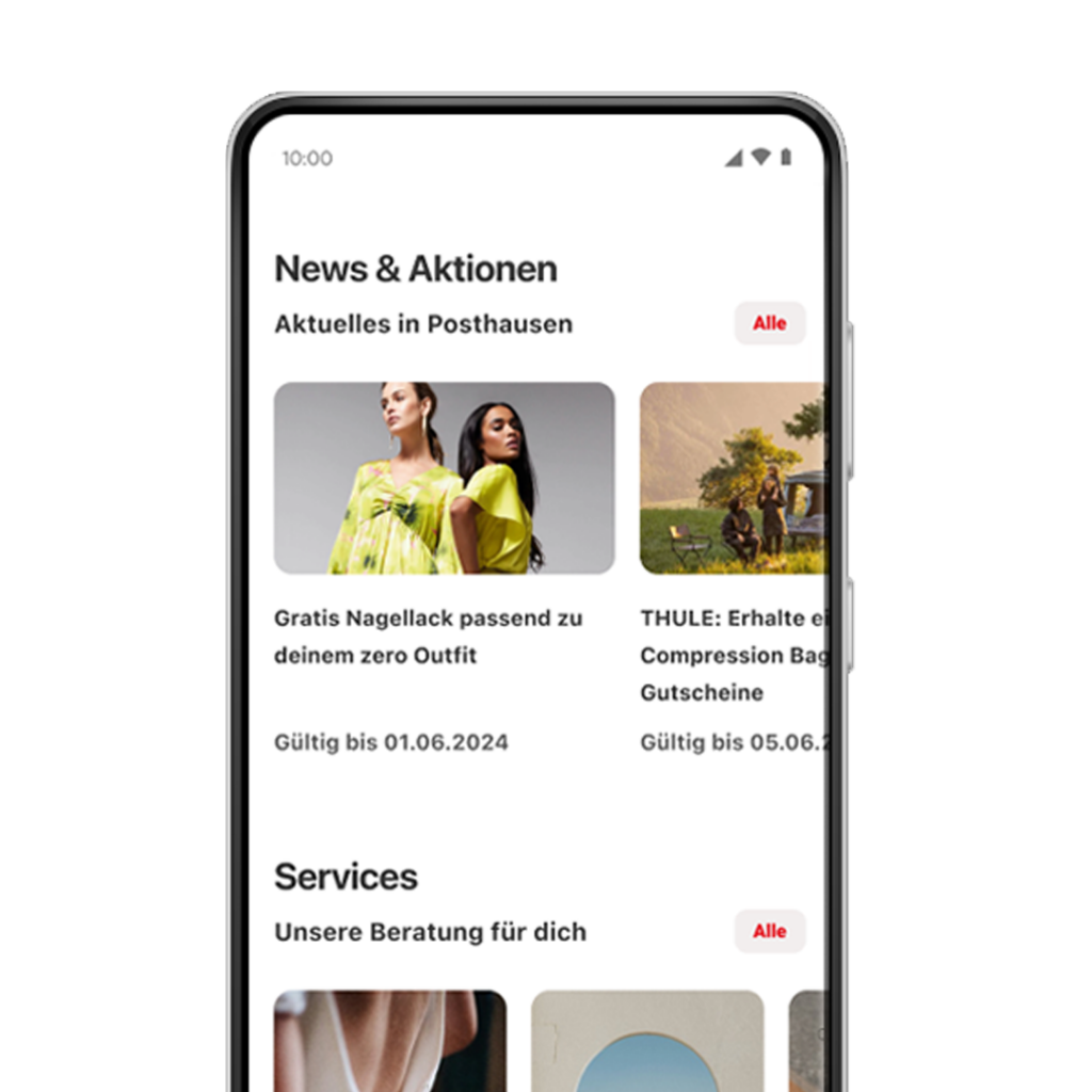 News und Aktionen in der dodenhof App