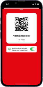 card in der app