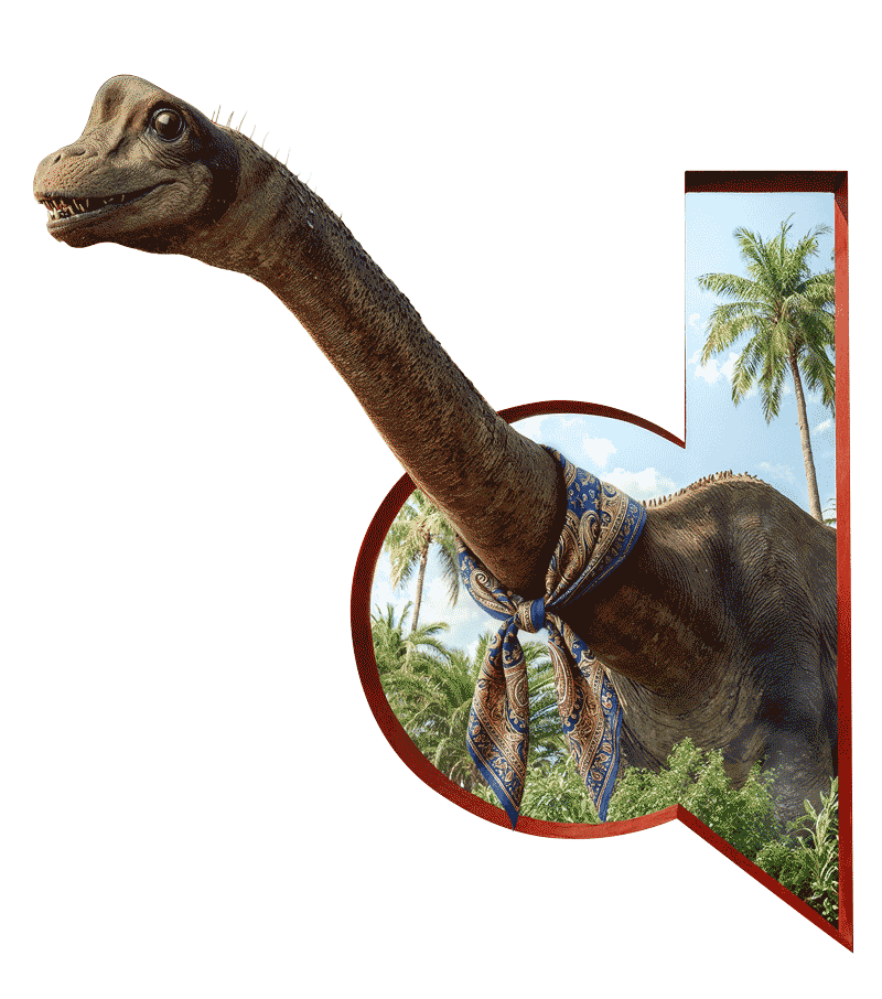 Brachiosaurus Halstuch