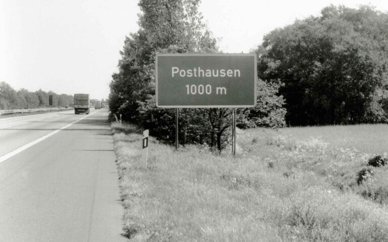 Eigene Autobahn Abfahrt Posthausen
