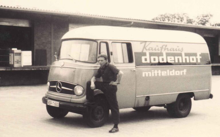 Erster LKW von dodenhof