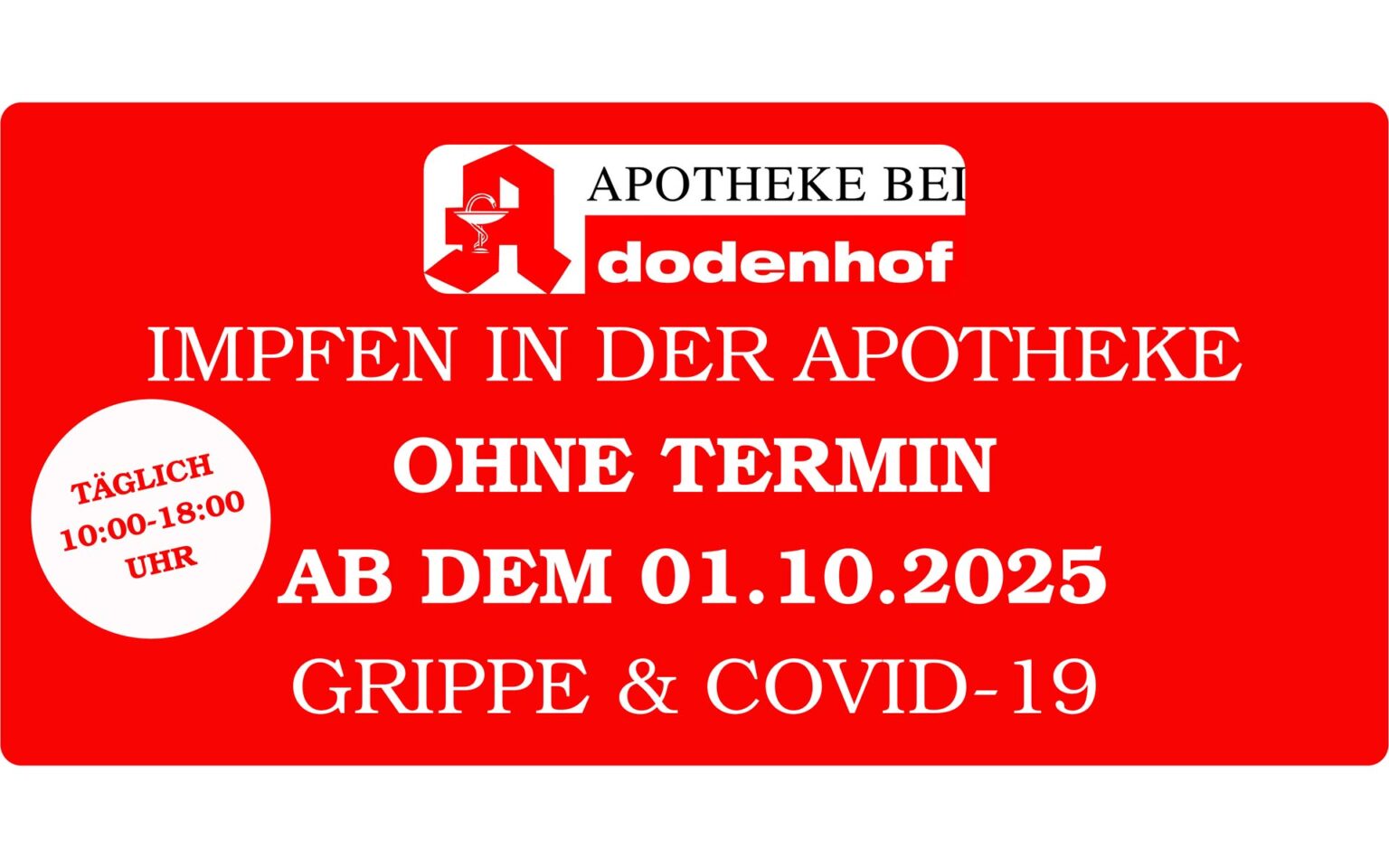 Impfen in der Apotheke