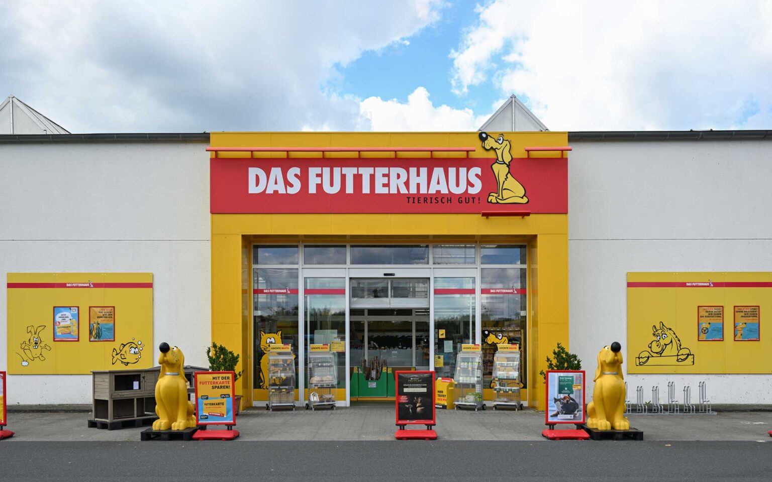 Das Futterhaus in Posthausen von außen