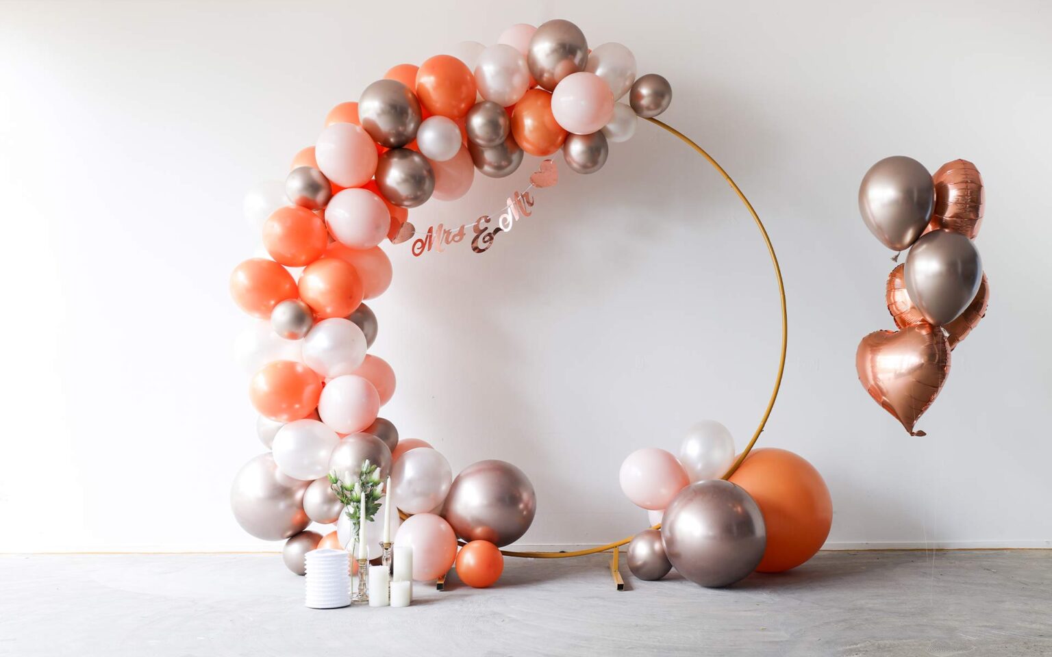 Arrangement aus Luftballons